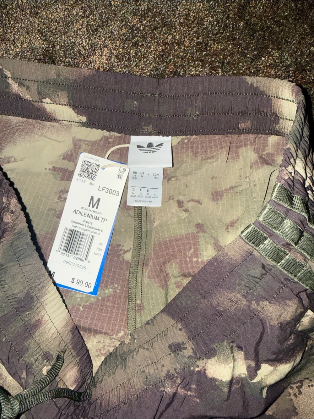 adidas Originals Women's Camouflage Adilenium Track Pants - Picture 6 of 6